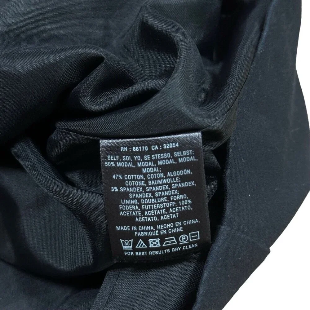 Moulinette Soeurs Anthropologie Size 6 P Black Floral Embroidery PERENNIAL Dress - Picture 15 of 15